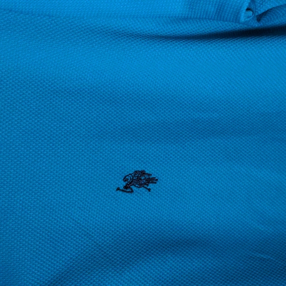 US Polo Assn Size L Short Sleeve Textured Fabric Polo Shirt - Picture 2 of 7